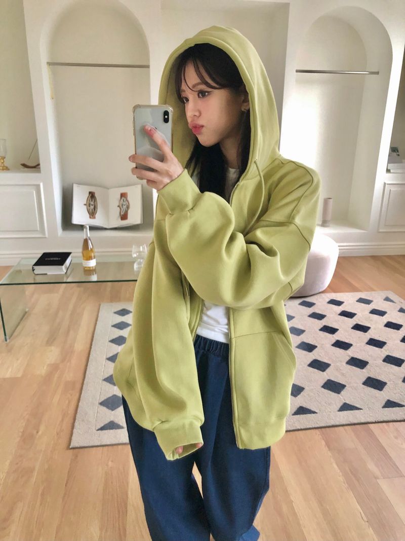 Skittles hood zip-up