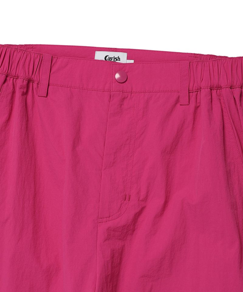 NYLON SPACE CARGO PANTS PINK(CV2ESUPA10A)