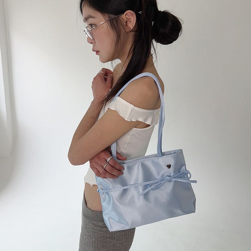 Heart tiny bag (powder blue)