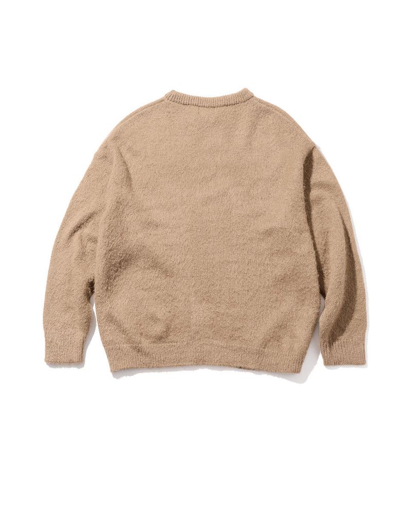 WOOL SOFT MOHAIR OVERSIZED KNIT