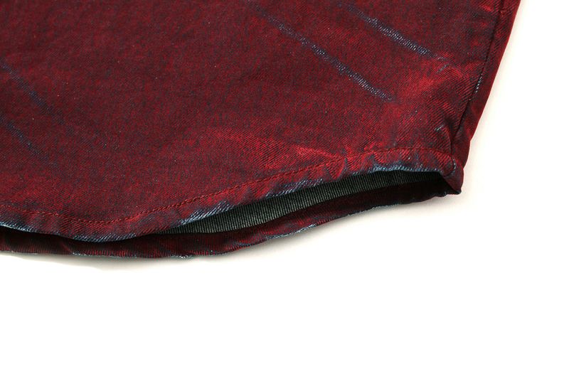 BLAZE WASHED FLOCKED DENIM SHIRT