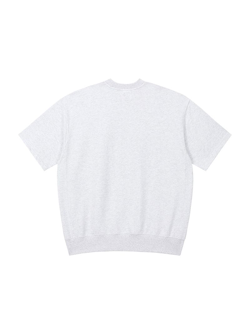 0 4 cat planet half sweat shirt