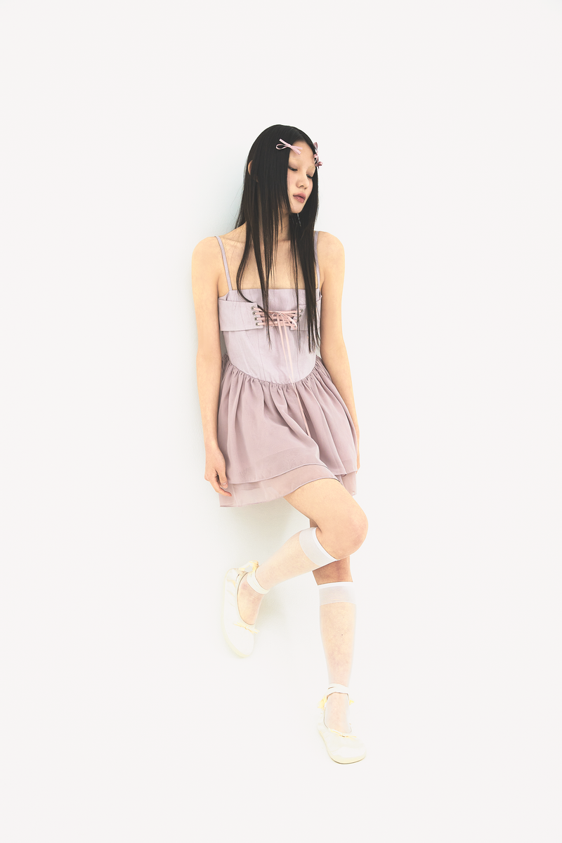 Bustier dress Pink