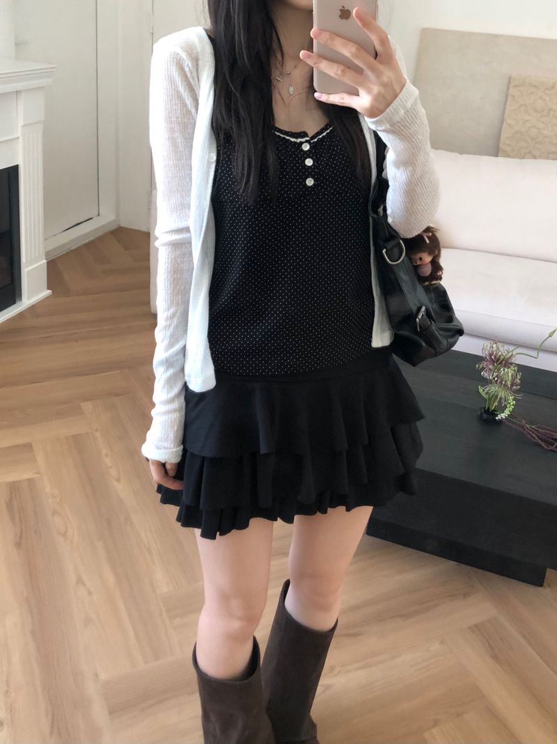 Kitten（キッテン）の「Summer see-through cardigan (3 colors)（Tops）」