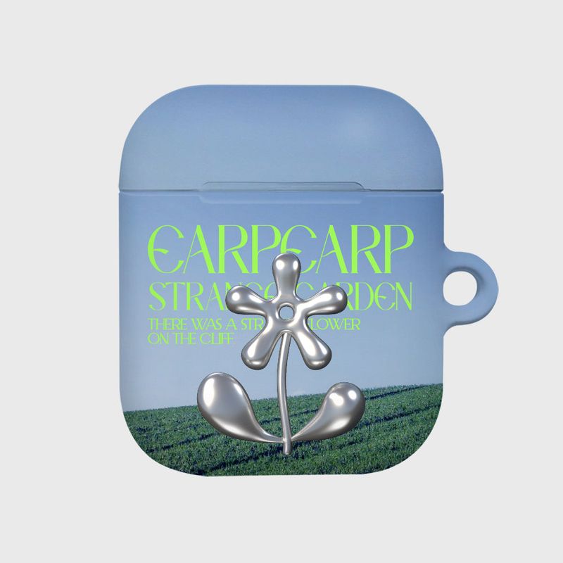 EARPEARP(アプアプ)の「STEEL FLOWER-GREEN(AIR PODS-HARD)(Hats)」