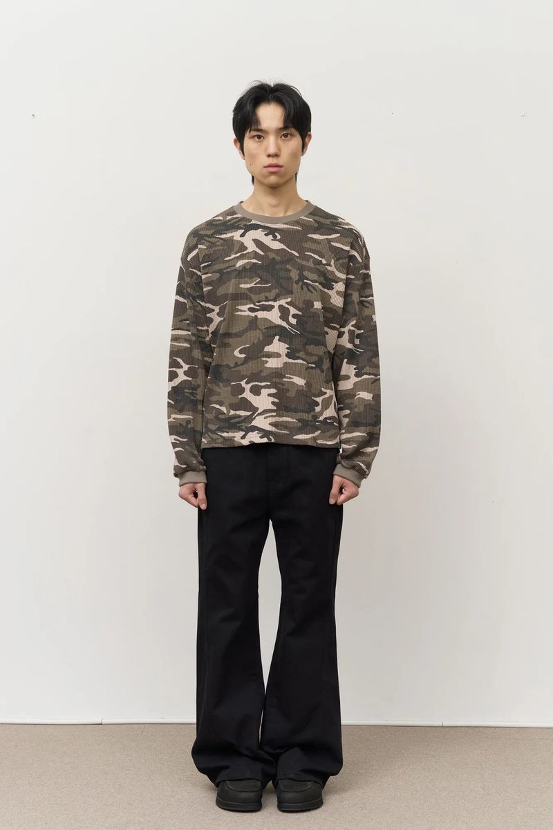 Seen Camo Waffled Longsleeve
