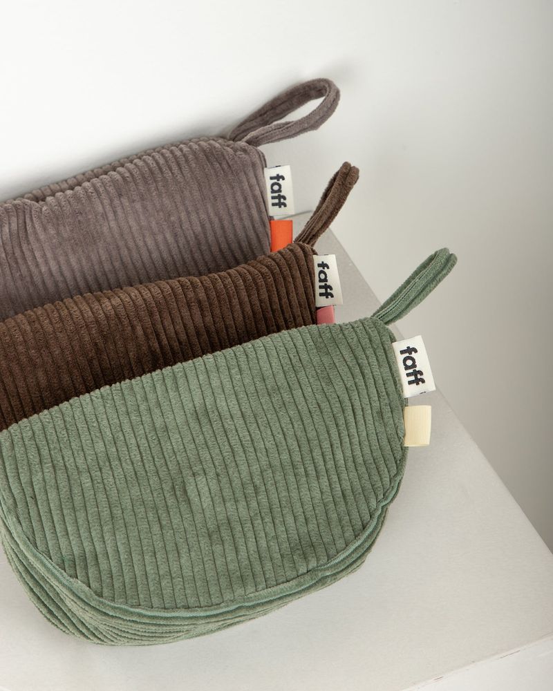 Pouch bag Corduroy Rainy Day