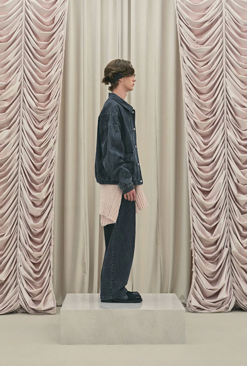 Balloon baggy jacket