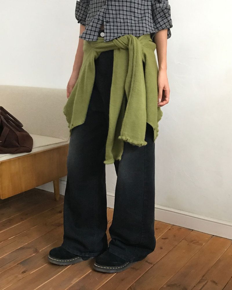 [ORIGINAL] Loose Straight Denim Pants