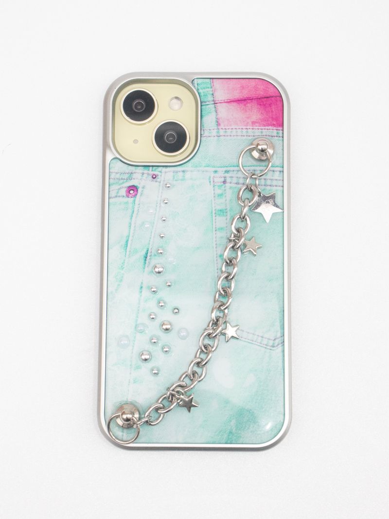 DENIM CHAIN CASE (2colors)