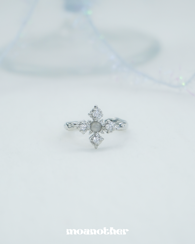 [IVE Liz,NMIXX Jiwoo Pick!] Oriental Vintage Open Ring