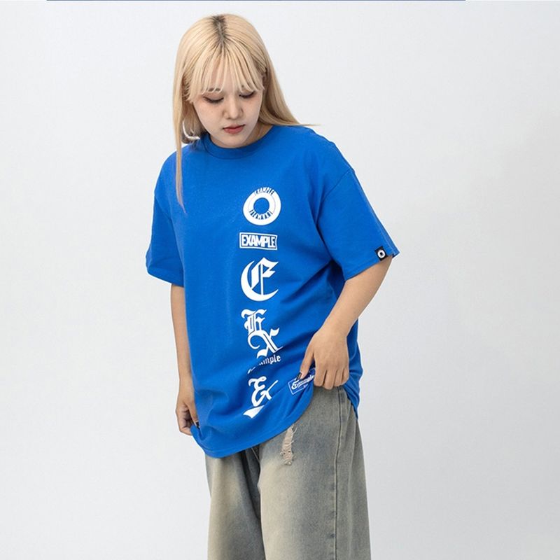 EXAMPLE STRAIGHT LOGO S/S TEE