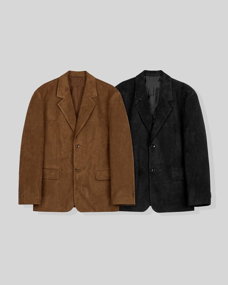 Liss Suede Blazer Jacket
