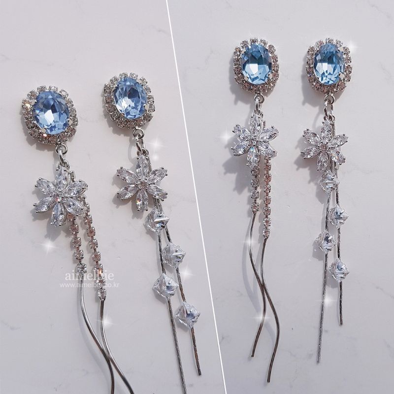 aimelbie（アイメルビー）の「ダイアモンドペタルイヤリング（アクセサリー）」