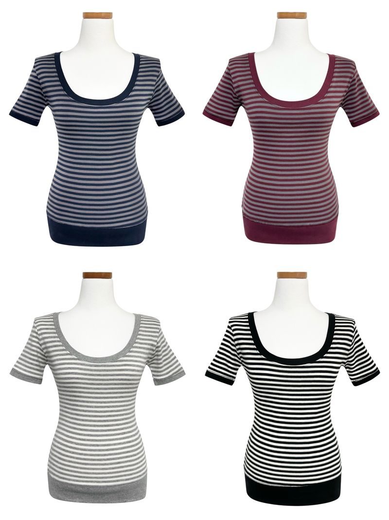 girl stripe tee