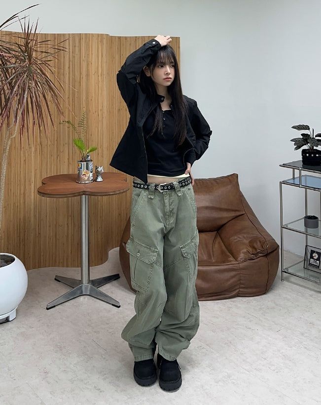 Epin Eyelet Crop Jacket