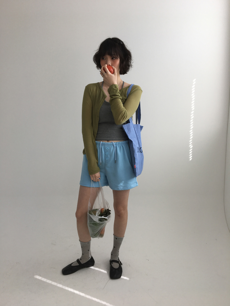 Byron Cove button shorts (5color)