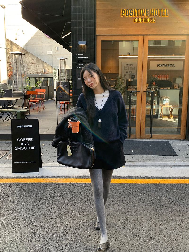 [MADE] KYLIE WOOL ALPACA HANDMADE HALF DOUBLE COAT