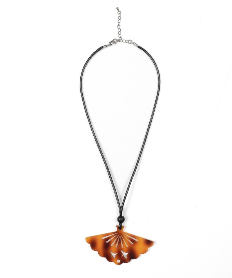 [香] Oriental Fan Necklace (Choker/Long)