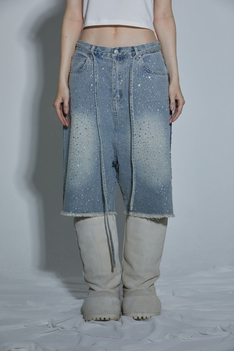 DIA BERMUDA PANTS -LIGHT BLUE