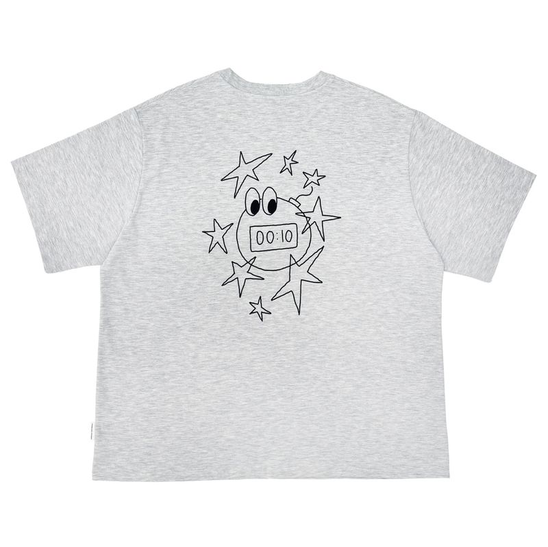 ALARMSEOUL（アラームソウル）の「BOMB 00:10 T SHIRT_HEATHER GRAY（Tops）」