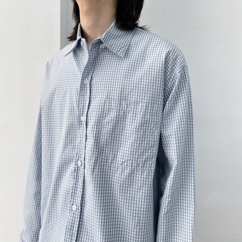 Cropped Check Shirt