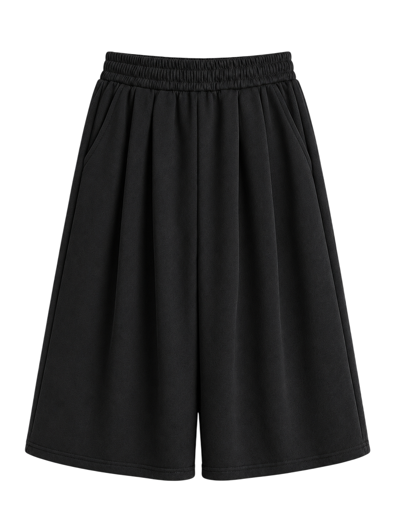 Edin Three-Tuck Wide Bermuda