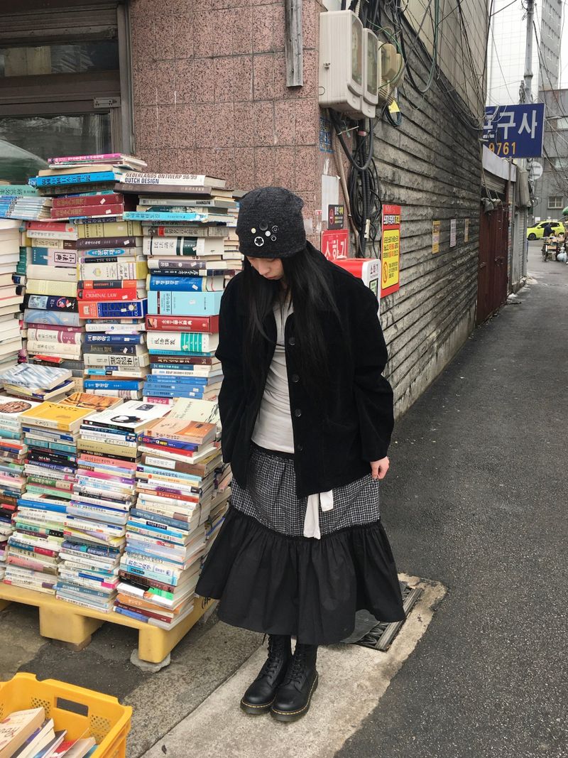Moi Button Mix Beanie (2c)