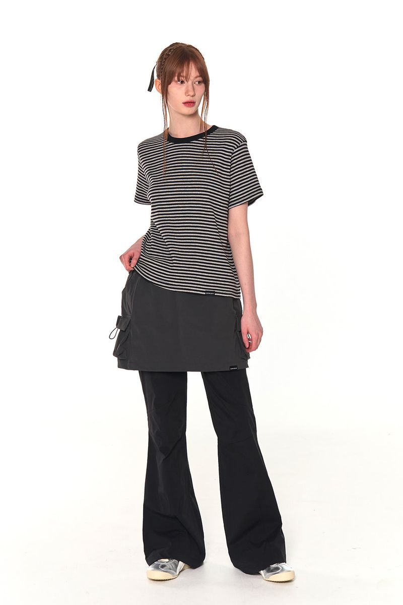 COLORS SKIRT PANTS (BLACK)
