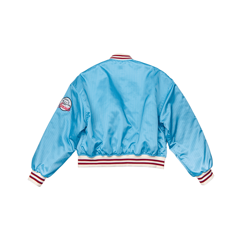 P LOGO BOMBER - SKY BLUE