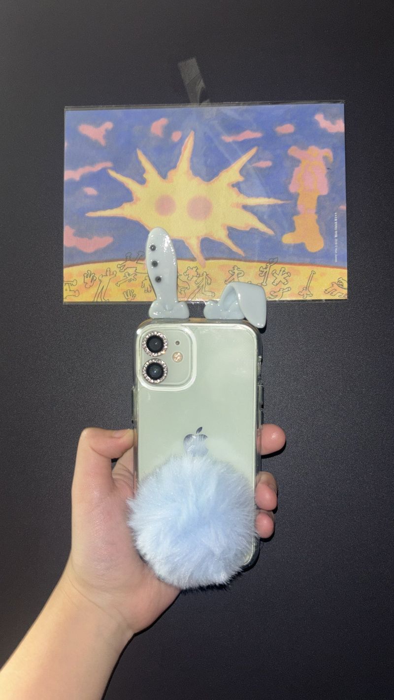 Naughty Bunny Case (blue)