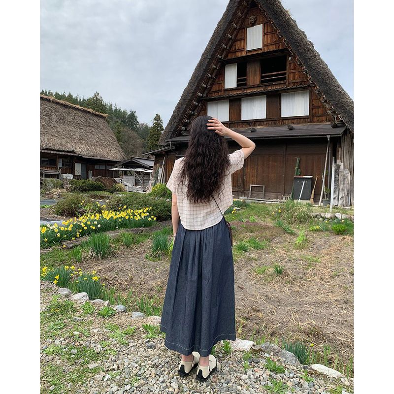  city denim skirt