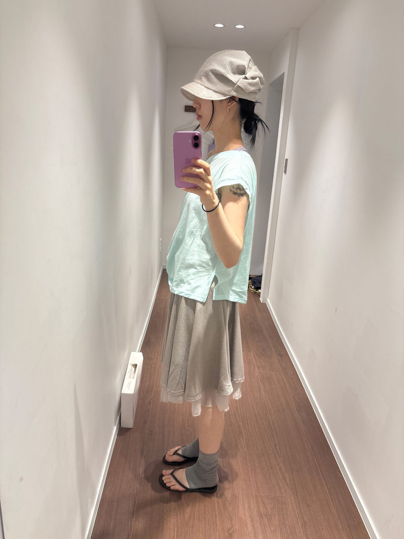 Fog off-shoulder t-shirt (4color)