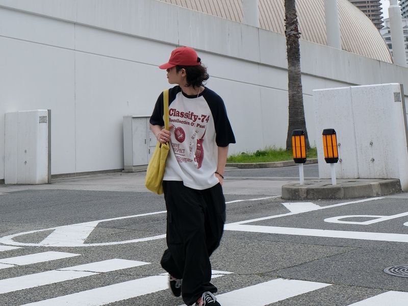 XX Raglan Printing Kint 1/2 T