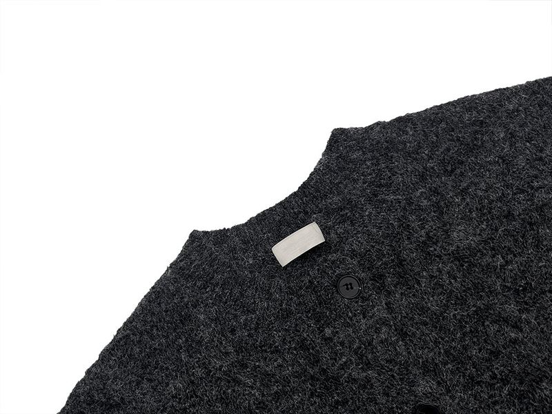Runan Cable Hair Cardigan