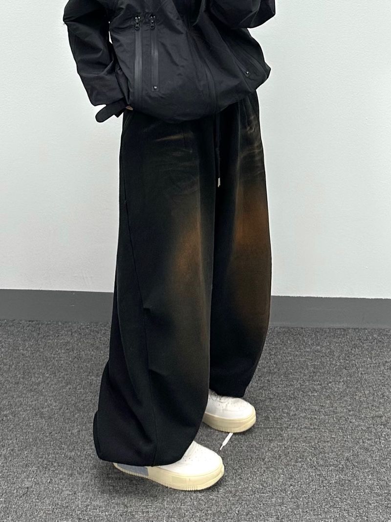 dirty smog jogger pants