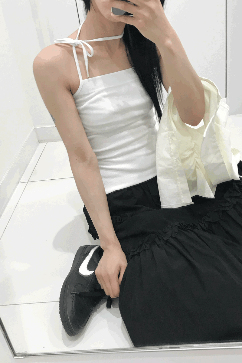 TIE SLEEVELESS