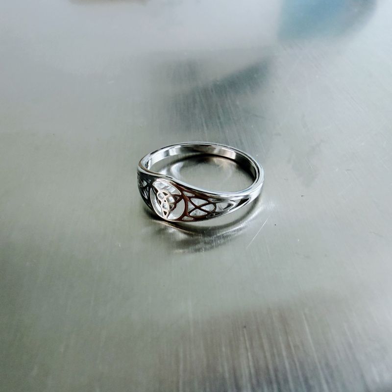 Cutline Band Ring
