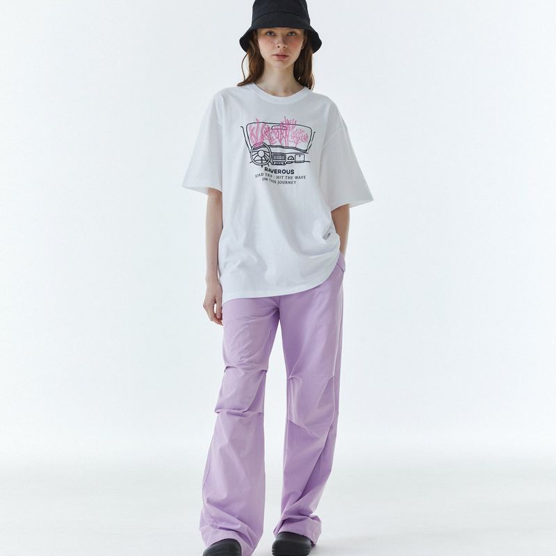 Coral T-Shirt White