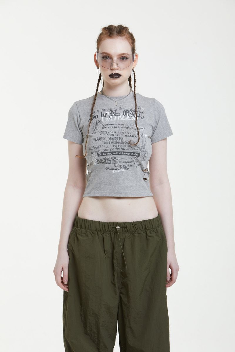 スナップTシャツ