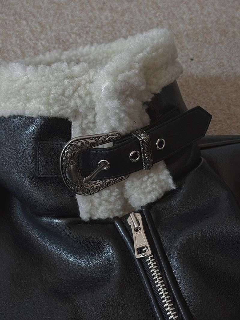 [Premium] ASCLO Western Buckle Mustang Jacket