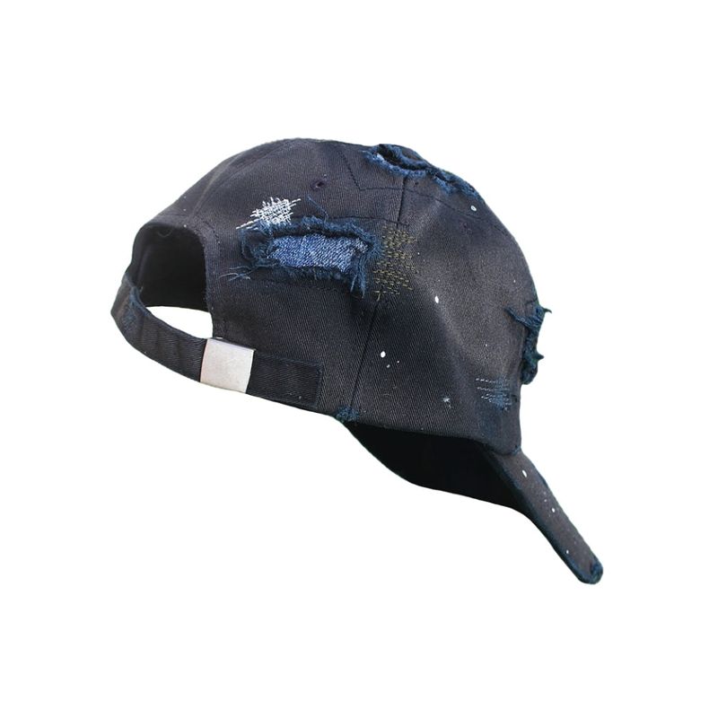 denim repair ball cap