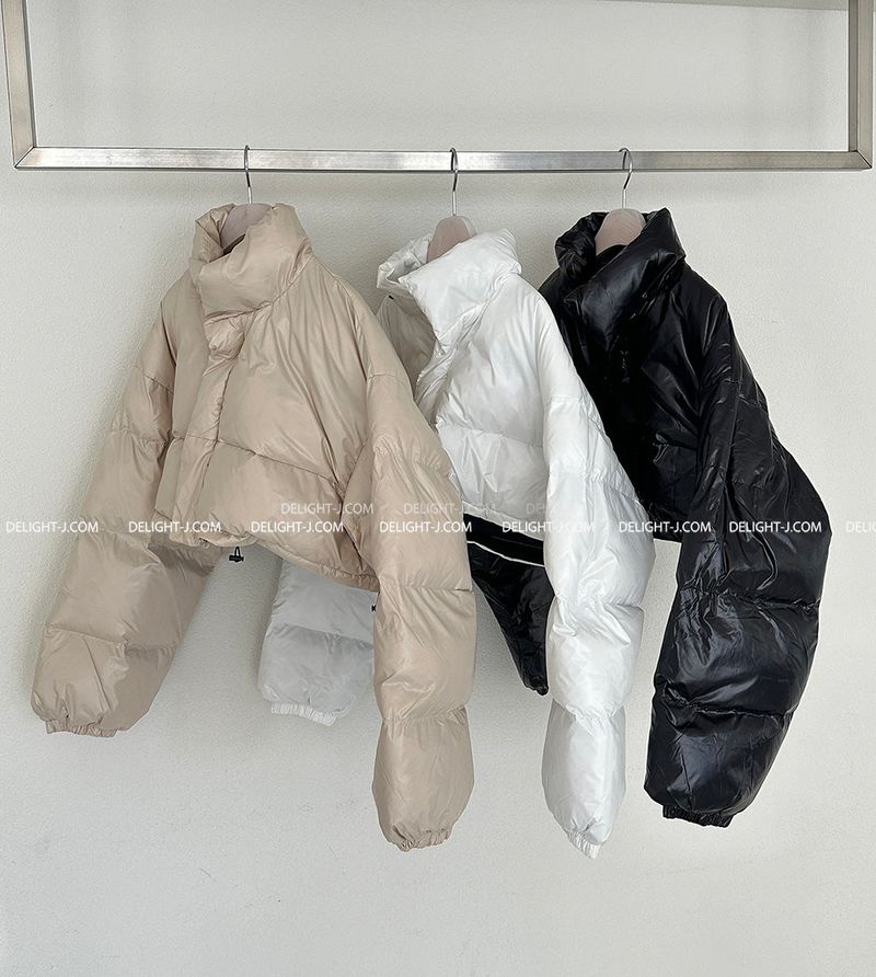 Crop cropped wellon short padded coat