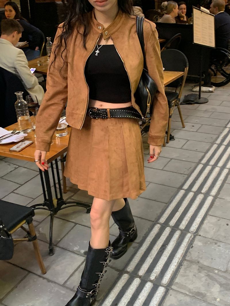 [MADE] Rump Suede Racing Jacket