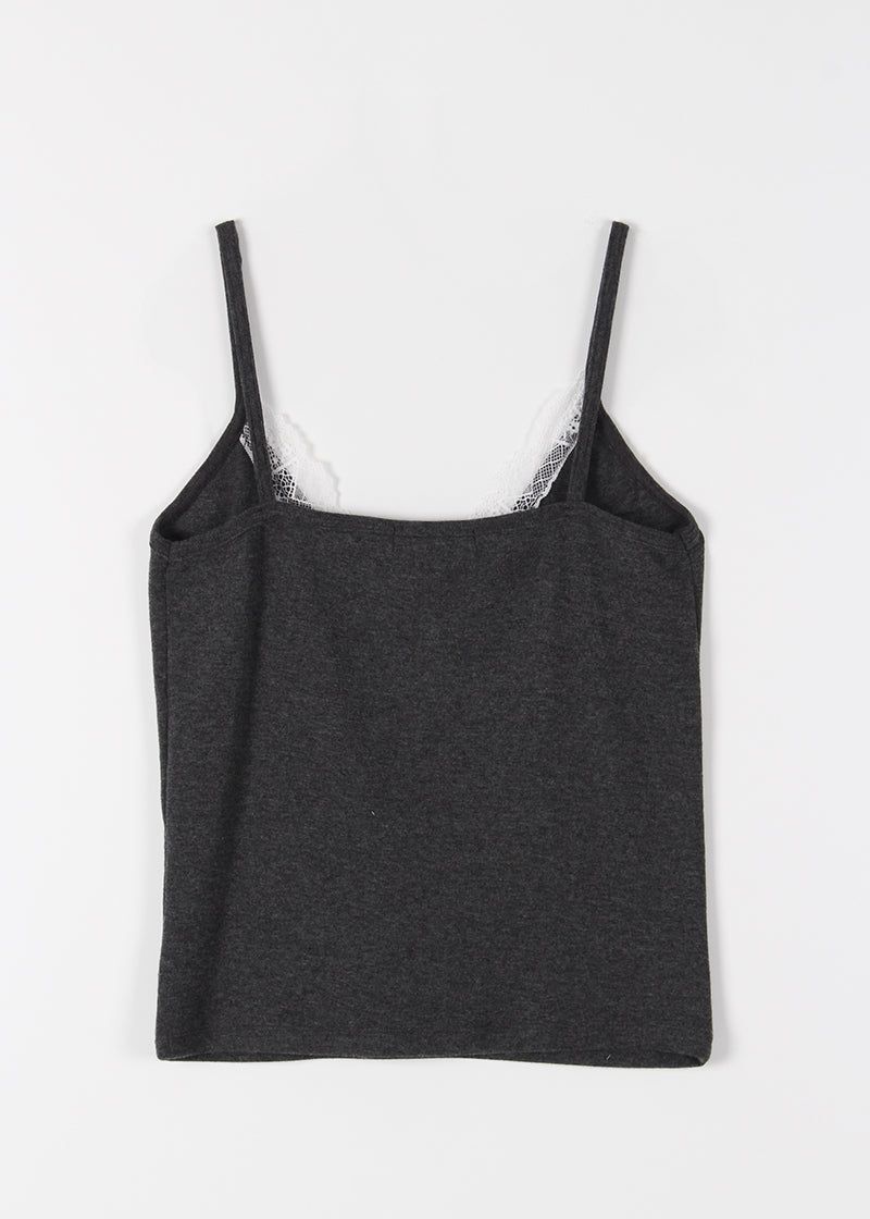 SLIP LACE SLEEVELESS