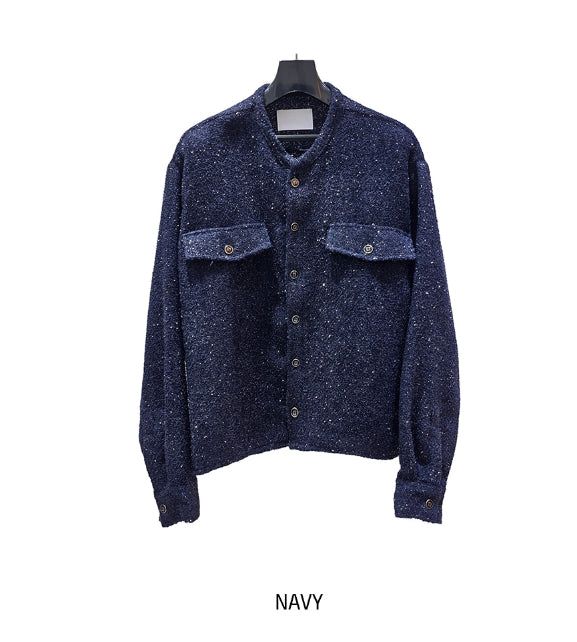 Mir Shining Tweed Crop Jacket