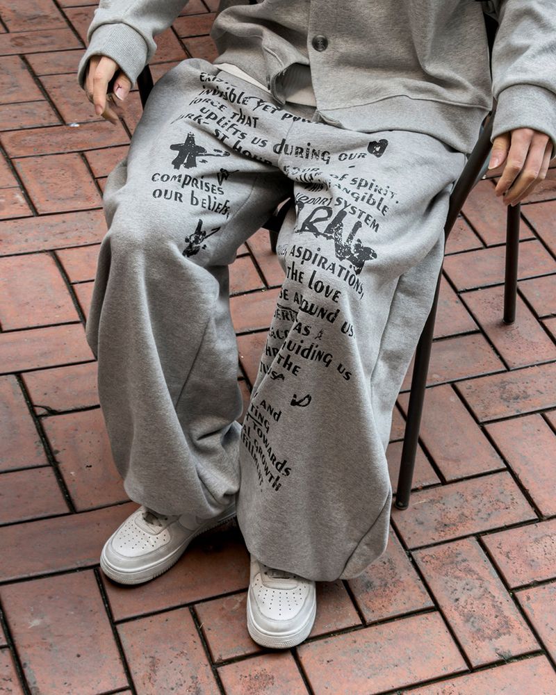 DR Wide Sweatpants