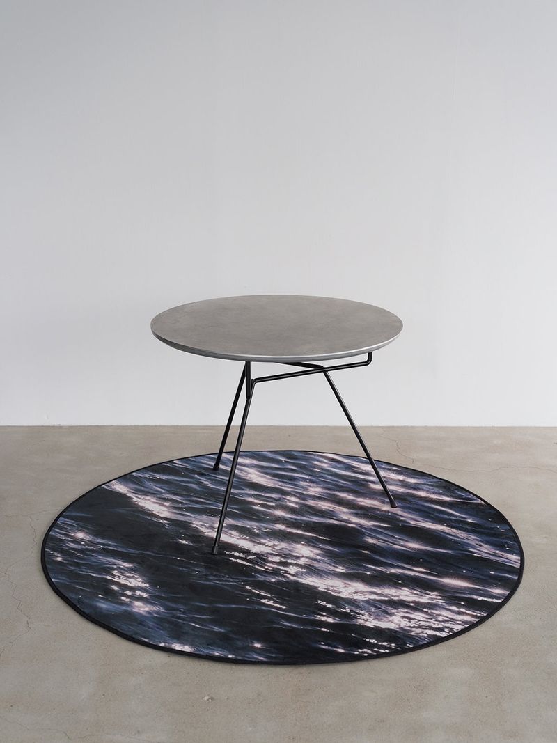 round river light rug