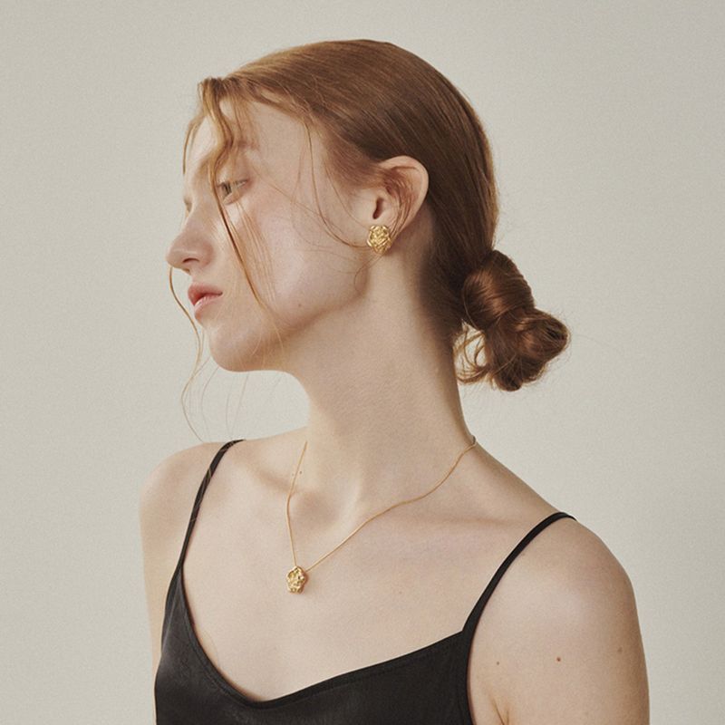 Signature Rose Earrings