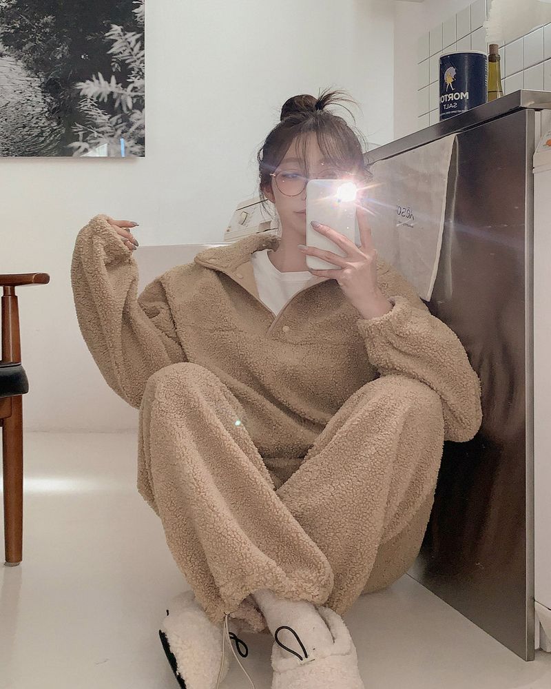MAYBINS（メイビンス）の「Fleece anorak & pants set up（Setup）」